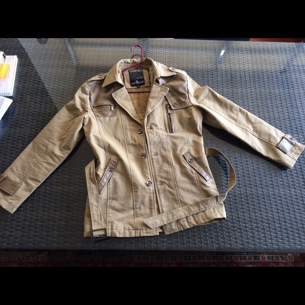 BRAND NEW khaki jacket